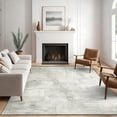 thumbnail image 6 of Modern Abstract 5x7 Area Rug, Washable Non Slip Soft Low Profile Indoor Rug, Textured Neutral Floor Rug for Living Room, Bedroom, Dining Room & Office, 6 of 13