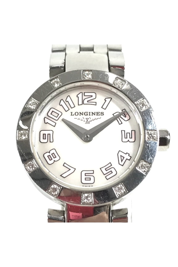 Pre-Owned LONGINES DolceVita L5.174.0 Diamond Bezel with 12 Diamonds, Women's Watch,... (Good)