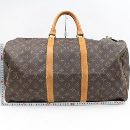 louis vuitton keepall 50 140425 monogram travel bag walmart com