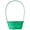 Green, variant on Round Bamboo Basket, Green, 8" x 14", Easter by Way To Celebrate