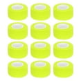 thumbnail image 1 of 12 Paquete Venda Cohesiva Elástica 1 Pulgada x 5 Yardas Cinta Atlética Autoadhesiva Transpirable Amarillo Fluorescente, 1 of 5
