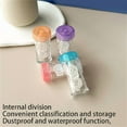 thumbnail image 4 of Contacts Lens Case Container Travel Solid Color Lens Box Removable Case, 4 of 21
