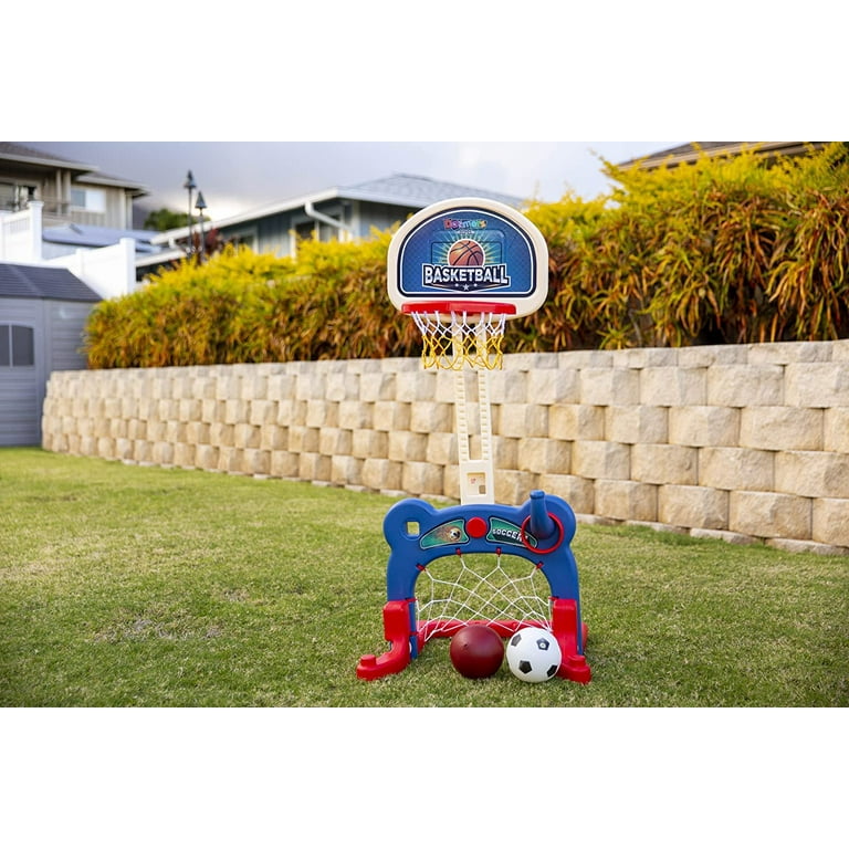 Dazmers 3-in-1 Combo Kids Sports Activity Center: Basketball Dazmers 3-in-1 Combo Kids Sports Activity Center: Basketball