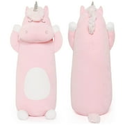 MorisMos Giant Unicorn Plush Stuffed Animal Long Pillow 23.6''