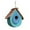 B, variant on Wooden Bird Shelter Natural Garden Outdoor Habitat Safe Roosting Nesting