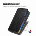 thumbnail image 5 of Dteck for Apple iPhone 12 Mini Premium Leather Case, Shockproof Wallet Cover Magnetic Flip Case Cash & Card Slot PU Leather Phone Cover (Black), 5 of 7