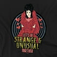thumbnail image 2 of Beetlejuice Valentine Unusual Together Youth Long Sleeve T Shirt, Black, Small, 2 of 3