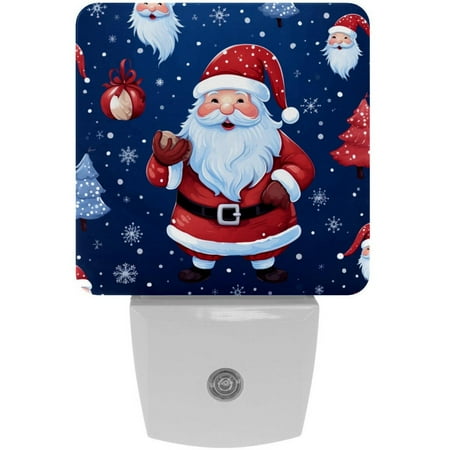

Santa Claus LED Square Night Lights - Elegant and Energy Efficient Lighting Solutions for Every Room - for Bedrooms Bathrooms and Hallways