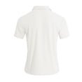 thumbnail image 4 of FAWUUDO Men's Collared Shirt Breathable Smooth Texture Soft Touch Structured Fit with Polished Everyday Style White, 4 of 5