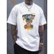 thumbnail image 1 of Print Shirt, s for Men, Tee,Casual Short Sleeve T-shirt for Summer Tee For Adult, Men, Women, Teen, Teenager, Adolescent, Youth, 1 of 6