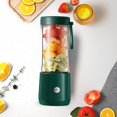 thumbnail image 2 of Licuadora portátil Qtmnekly de 380 ml, miniexprimidor inalámbrico, licuadora eléctrica USB, exprimidor de frutas y verduras, máquina exprimidora-A, 2 of 6