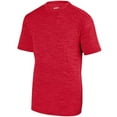 thumbnail image 4 of Augusta Sportswear Youth Shadow Tonal Heather Training T-Shirt - Gold, M, 4 of 4