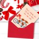 thumbnail image 4 of Tarjeta de felicitación Podagree con lindos perros en bicicleta tándem para San Valentín, 4 of 9