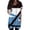 Light Blue,#025, variant on Trendy Short Sleeve Crewneck T Shirts Summer Plus Size Tunics or Tops to Wear with Leggings Casual Floral Blouses,S
