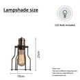 thumbnail image 2 of Hanging Lamps For Living Room Plug In Loft Style Living Room Kitchen Island Metal Black Swag Light Hanging Lamp Plug In, 2 of 4