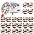 thumbnail image 3 of Yimiti 16/22Pcs Billiard Ball Cleaning Machine Wool Ring Pool Ball Polishing Kit Wool,16-Ball, 3 of 5