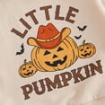 thumbnail image 5 of TOWED22 Toddler Baby Boy Halloween Outfit Little Pumpkin Shirt Long Sleeve Crewneck Sweatshirt Pants Cute Boy Fall Clothes,Beige,12-18 M, 5 of 9
