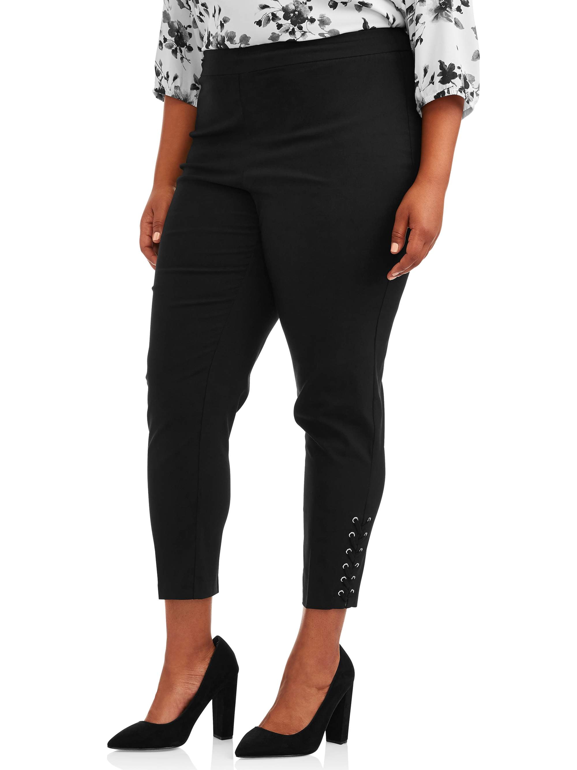 womens plus ankle pants