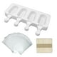 thumbnail image 2 of Paquete de 2 moldes para paletas, moldes para paletas caseros, moldes para paletas, moldes para paletas de silicona, moldes para helados con 50 palos de madera y 50 bolsas para paletas para, 2 of 5