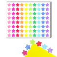 thumbnail image 1 of Pegatinas TownStix Star de 1,27 cm, 1200 piezas, 10 colores para niños, 1 of 7