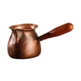 thumbnail image 4 of Tetera de cobre, tetera de kungfu, tetera china hecha a mano para ceremonias de té, tetera de agua caliente, dispensador de té para acampar y picnic, 4 of 9