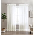 thumbnail image 1 of Sheer Window Panel Curtain- 2 Pack, 1 of 3