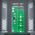 thumbnail image 1 of M.2 NGFF Converter B Key M2 SATA Riser para 2230-2280 M.2 SATA SSD (Verde), 1 of 7