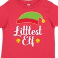 thumbnail image 4 of Inktastic Christmas Littlest Elf Holiday Boys or Girls Toddler T-Shirt, 4 of 5
