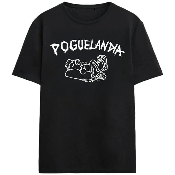 Outer Banks Poguelandia Official on Black Adult Crew Neck Short Sleeve T-shirt - XXL
