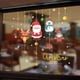 thumbnail image 4 of 5 adhesivos navideños para ventanas, copos de nieve navideños, adornos reutilizables para ventanas navideñas, suministros para fiestas DIY (estilo2), 4 of 5