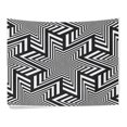 thumbnail image 2 of EREHome 3D Hexagonal Tessellation Home Decoration Wall Tapestry 60x40 inches, 2 of 4