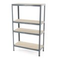 thumbnail image 3 of Trestles 36x60" 4 Adjustable Metal Shelves Garage Storage, 500 lb Capacity, 3 of 4