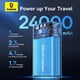 thumbnail image 5 of Cargador de batería portátil Baseus 140W Power Bank 24000mAh de carga rápida 3 puertos de salida para iPhone 16 Pro Max Notebook Tablet, 5 of 5
