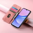 thumbnail image 6 of for Samsung Galaxy A35 PU Leather + TPU Wallet Case, Card Slots Wristband Kickstand RFID Blocking Anti Peeping Magnetic Clasp Full Body Protection Phone Cover for Samsung Galaxy A35, Pink, 6 of 10