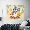 thumbnail image 6 of Balery Hello Summer Cute Gnome Pattern Tapestry 60x51 Inches - Large Wall Hanging Tapestry for Bedroom, Living Room, Dorm Decor - Artistic and Aesthetic Room Decor, 6 of 9