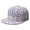 Hand-Drawn, variant on Flat Brim Snapback Hat - Green Frog Cartoon Print with Mushroom & Flower Nature Pattern for Men Women