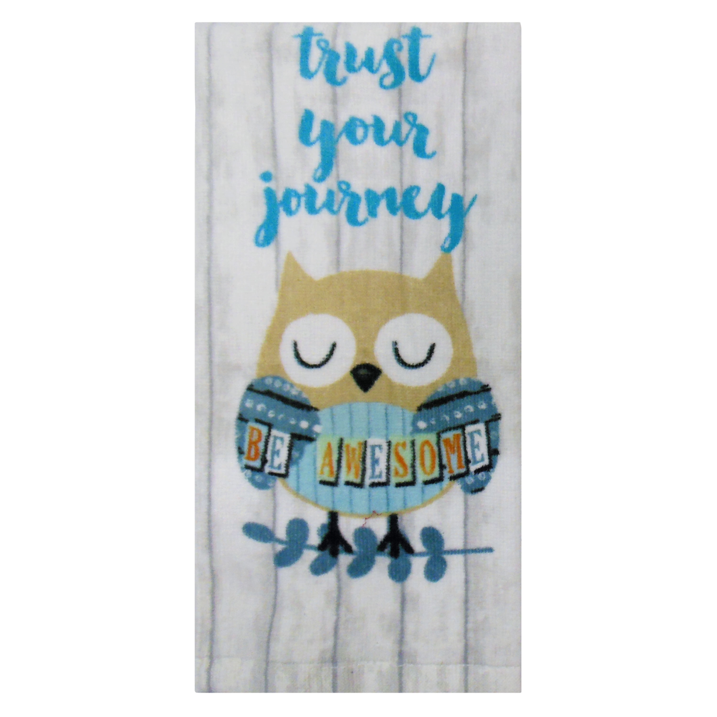 Mainstays Owl Always Be Here Fiber Kitchen Towel Walmart Inventory