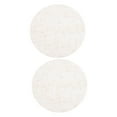 thumbnail image 3 of CIMAXIC 2Pcs Beige Ceiling Lamp Shade Diffuser with Soft Light Diffuser for Pendant Light Fixtures, 3 of 6