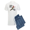 thumbnail image 1 of CafePress - Sticks And Stones Dirt Bike Motocross T Shirt Men - Men's Light Pajamas, 1 of 1