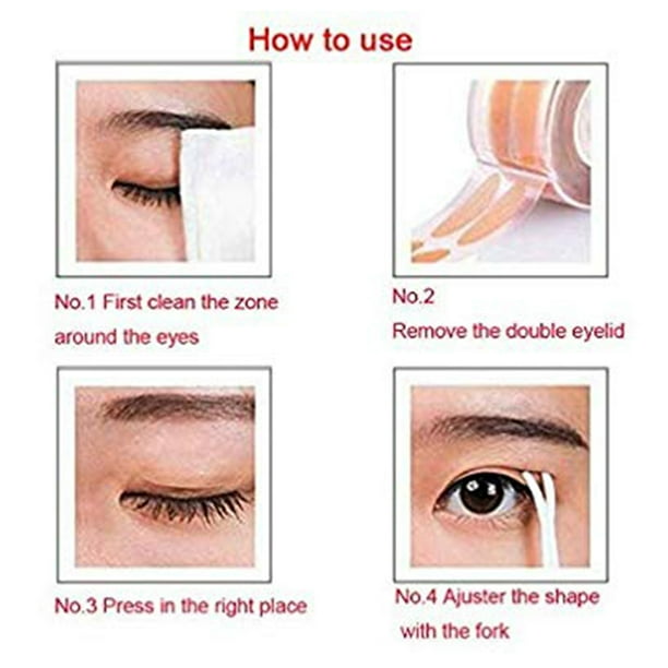 How to put on double eyelid tape outlet