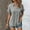 Gray, variant on Gauze Shirts for Women Flowy Button Down Shirts Crinkle Gauze Tops Roll Sleeve Linen Blouses Button Down Shirts Womens Linen Shirt Gauze Blouse Pullover Shirts Cotton Blouses Green S