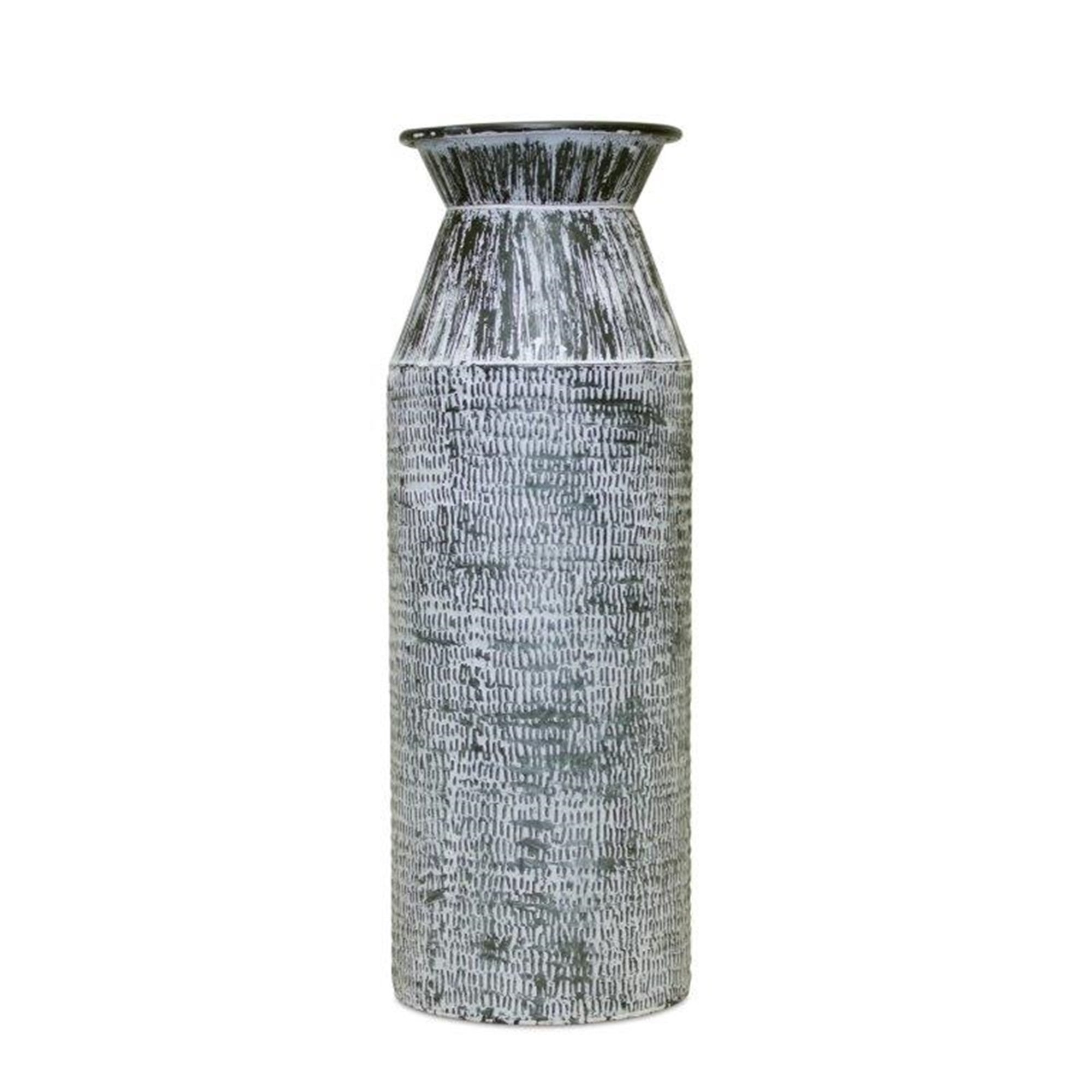 Vase 7.75"D x 22.75"H Iron