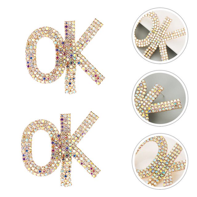 ADDHAT 1Par Aretes De Aleación Para Mujer Para En Fiestas Y Eventos