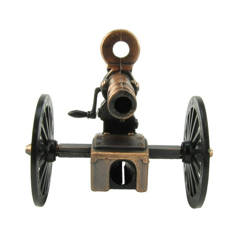 Civil War Era Miniature Die Cast Gatling Gun Pencil Sharpener Civil War Era Miniature Die Cast Gatling Gun Pencil Sharpener