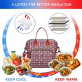 thumbnail image 4 of Red Christmas Deer and Tree Pattern Womens Lunch Box for Work,Insulated Large Lunch Bag for Tween and Teen,Loncheras Para Mujer,Leakproof Adult Lunch Bag for Work,Beach,Travel,Picnic,Camping, 4 of 7