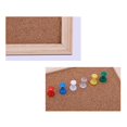 thumbnail image 5 of B Tablero de alfileres Necesidades necesarias Tablero de marco natural de madera Decoración práctica y amigable, 5 of 5
