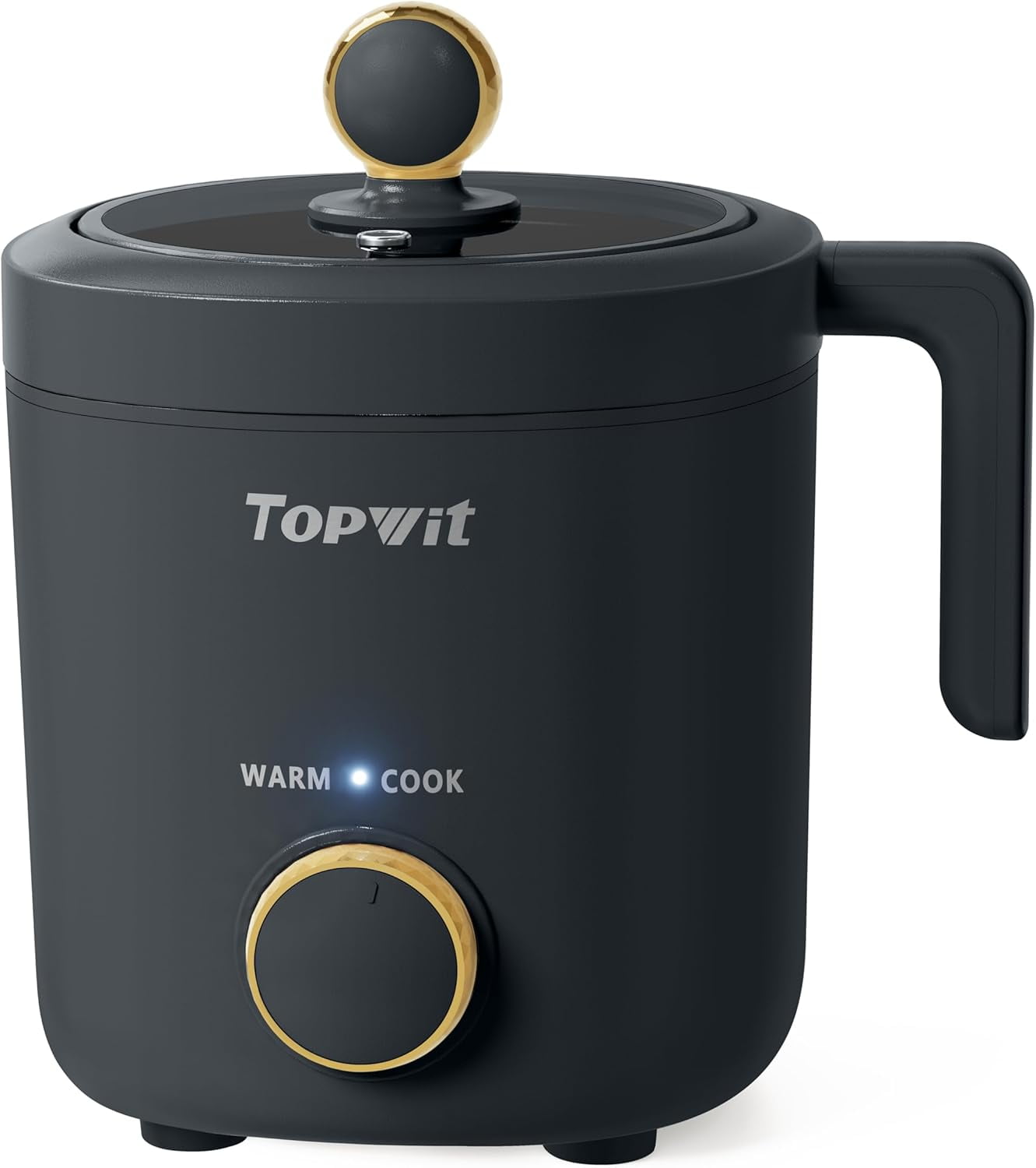 Electric Hot Pot & 1.2L Small Rice Cooker Multi-Function Kitchen Appliance for Home Cooking