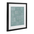 thumbnail image 3 of Stupell Industries Calm & Relaxing Bath Typography Black Framed Print Under Glass design by Matthew Piotrowicz, 13 x 13, 3 of 10