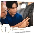 thumbnail image 3 of Tyre Tread Gauge Tyre Depth Gauge Car Tyre Thread Gauge for Precise Measurement of Tyre Profile, 3 of 5