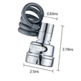 thumbnail image 5 of QJUHUNG Three-Speed Pull-Out Faucet Extender - Kitchen and Bathroom Faucet Upgrade Solution with Universal Fit - Easy Installation and Space-Saving Design, 5 of 5